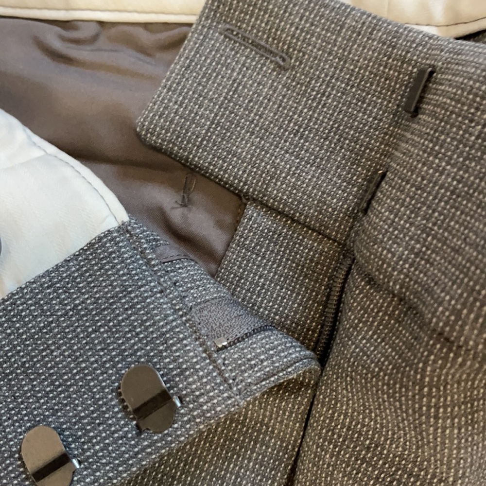Loft gray work slacks - Picture 4 of 6